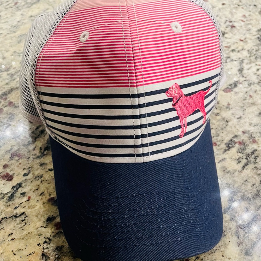 Black dog baseball cap